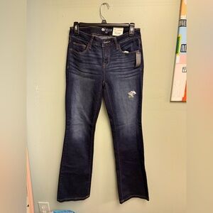 STYLUS Deep Blue Wide Leg Jeans
